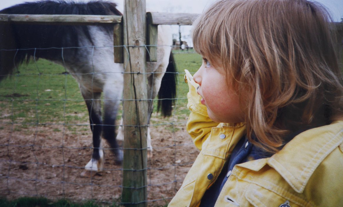 Phoenix as a child