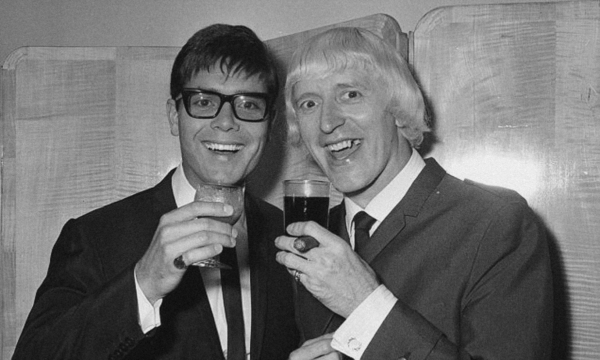 Jimmy Savile and his close friend, Cliff Richard