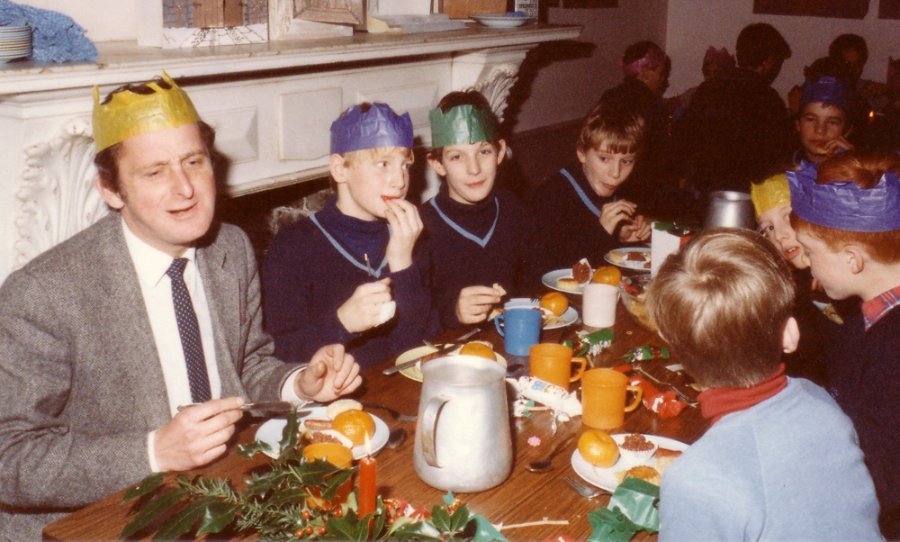 David Chaplin at Vinehall School in 1984