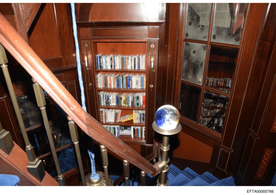 Spinning torture point in Epstein's mansion