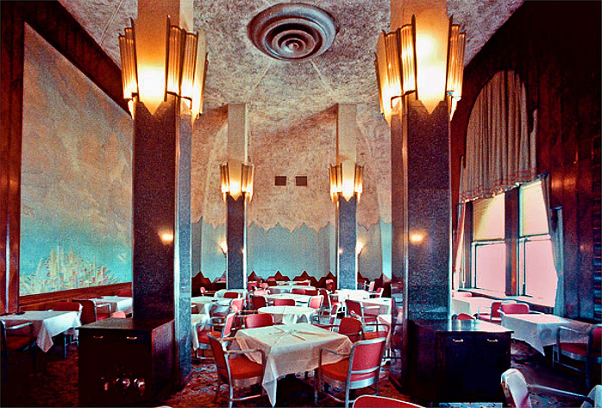 A Dining Area in The Cloud Club