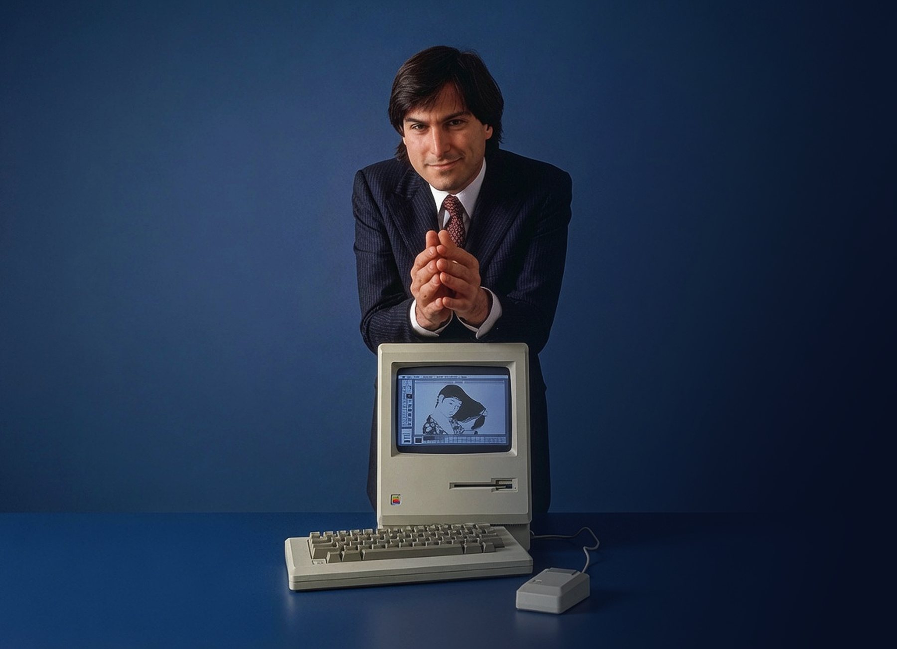 Steve Jobs by Bernard Gotfryd - Public Domain